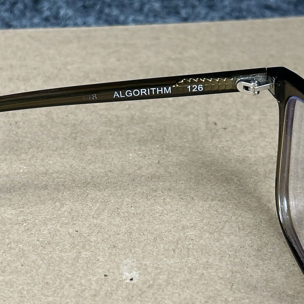 Quay Eyeglasses Frames Only Algorithm Col 333 Bro… - image 5